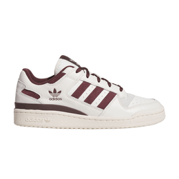 Кроссовки Adidas Forum Low CL 'White Aurora Ruby', белый jq0206 | cloud white/aurora ruby/wonder white