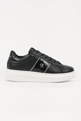 Кожаные кроссовки Kapri мужские Karl Lagerfeld, черный kl52534a.000 | czarny