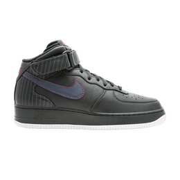 Кроссовки Nike Air Force 1 Mid Premium 'Barkley Pack', черный 317311 041 | black/obsidian-team red
