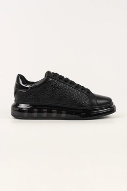 Детские замшевые кроссовки KAPRI KUSHION Karl Lagerfeld, черный kl52643a.00x | czarny