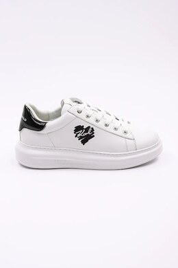 Кожаные кроссовки Kapri мужские Karl Lagerfeld, белый kl52515v.011 | biały