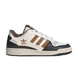 Кроссовки Adidas Forum Low CL 'White Bronze Strata', белый jq8734 | core white/bronze strata/core white