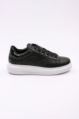 Кожаные кроссовки Kapri мужские Karl Lagerfeld, черный kl52511k.000 | czarny