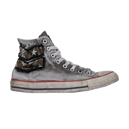 Кроссовки Converse Chuck Taylor All Star High LTD 'Graduate Patchwork', серый 164518c | graduate patchwork/white