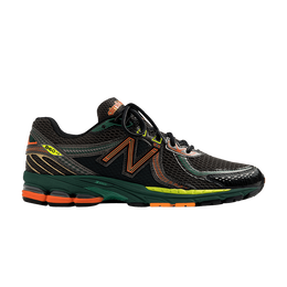 Кроссовки New Balance Aimé Leon Dore x 860v2 'Black Green Orange', черный 00011 10000aldx8b blac | black