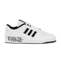 Кроссовки Adidas Capital Bra x Forum Low 'Berlin Lebt', белый gw4526 | cloud white/cloud white/core black
