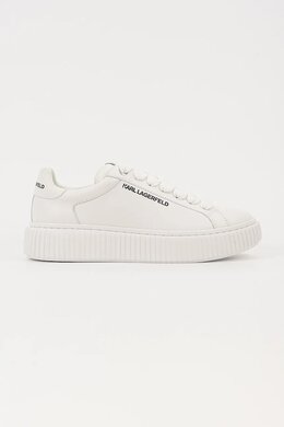 Кожаные кроссовки Kaprika Karl Lagerfeld, белый kl24220.01w | biały
