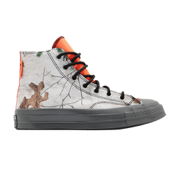 Кроссовки Converse Realtree x Chuck 70 GTX High 'White', белый 169365c | white/flash orange/egret