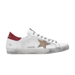 Кроссовки Golden Goose Golden Goose Superstar 'White Bordeaux', белый gmf00101 f000365 10288 | white/bordeaux/cappuccino