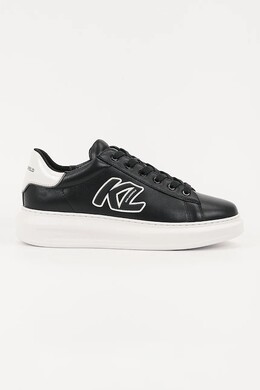 Кожаные кроссовки Kapri мужские Karl Lagerfeld, черный kl52535a.000 | czarny