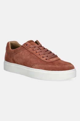 Замшевые кроссовки Clean Cup Low Laceup Oxf Su Calvin Klein, коричневый hm0hm01880 | brązowy