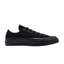 Кроссовки Converse Chuck 70 Low 'Triple Black', черный 168929c | black/black/black