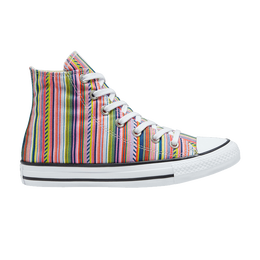 Кроссовки Converse Chuck Taylor All Star High 'Summer Stripes', разноцветный 168279f | white/multi/black