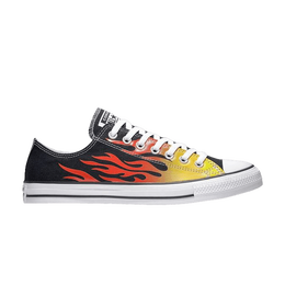 Кроссовки Converse Chuck Taylor All Star Low 'Flame', черный 166259f | black/red/yellow