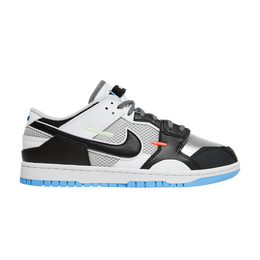 Кроссовки Nike Dunk Low Scrap Premium 'Mismatch', белый dn5381 001 | black/neutral grey/university blue/white