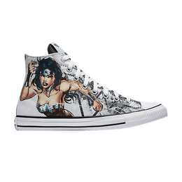 Кроссовки Converse DC Comics x Chuck Taylor All Star High 'Wonder Woman', белый 156986c | white/storm wind/teal
