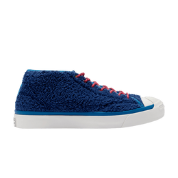 Кроссовки Converse Jack Purcell Mid 'Retro Sherpa - Navy Lemon', синий 169790c | navy/lemon venom/egret