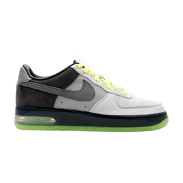 Кроссовки Nike Air Force 1 Supreme Max Air 'Air Max 95', серый 318772 001 | neutral grey/graphite/anthracite-neon yellow