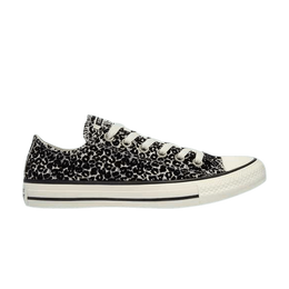 Кроссовки Converse Chuck Taylor All Star Low 'Leopard', черный 166555c | black/egret/white