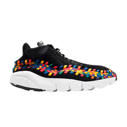 Кроссовки Nike Air Footscape Wvn Chkka Prm Qs, черный 525250 001 | black/black-white