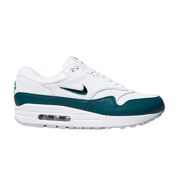 Кроссовки Nike Air Max 1 Jewel 'Atomic Teal', белый 918354 107 | white/dark atomic teal