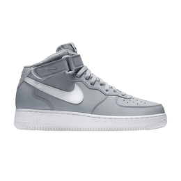 Кроссовки Nike Air Force 1 Mid '07 'Wolf Grey', серый 315123 033 | wolf grey/white