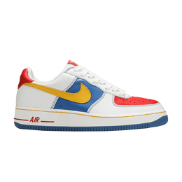 Кроссовки Nike Air Force 1 Low 'Remix Da Kix', белый 307334 171 | white/varsity maize-sport red