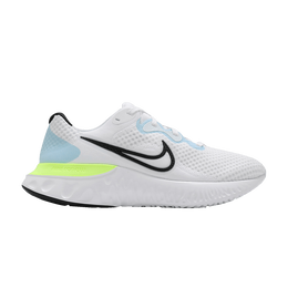 Кроссовки Nike Renew Run 2 'Volt', белый cu3504 100 | white/black/light blue fury/volt