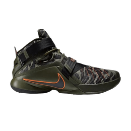 Кроссовки Nike LeBron Soldier 9 Premium 'Camo', коричневый 749490 303 | cargo khaki/sequoia bamboo-black