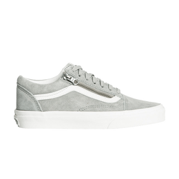 Кроссовки Vans Old Skool Zip 'Drizzle', серый vn0a3493a4f | drizzle/blanc de blanc