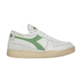 Кроссовки Diadora Mi Basket Row Cut 'White Stone Green', белый 201 176282 c8451 | white/stone green