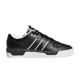 Кроссовки Adidas Rivalry Low 'Black White', черный ee4655 | core black/core black/cloud white