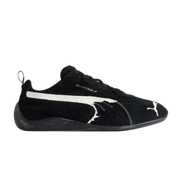 Кроссовки Balenciaga Balenciaga x Speedcat Suede 'Black White', черный 847146 wsdsd 1090 | black/white