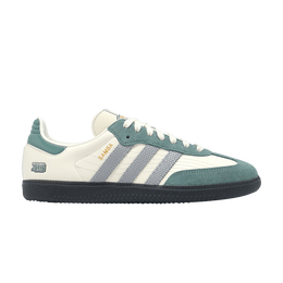 Кроссовки Adidas Samba OG 'Samba 49', зеленый jp9222 | off white/halo silver/gold metallic