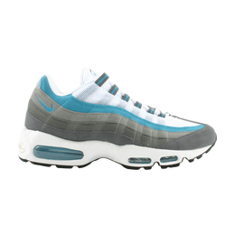 Кроссовки Nike Air Max 95, белый 306251 132 | wht/aegean blue-light graphite-soft grey
