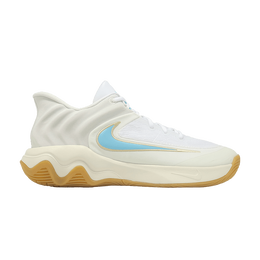 Кроссовки Nike Giannis Immortality 4 EP 'Coconut Milk Aquarius Blue', белый fq3681 101 | white/team gold/gum yellow/aquarius blue