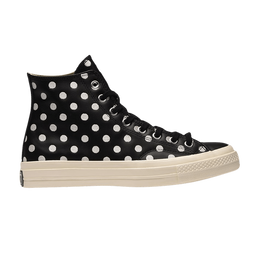Кроссовки Converse Chuck Taylor All Star 70 High 'Polka Dots', черный 155459c | black/parchment/natural