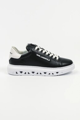 Кожаные кроссовки Kapri Kite Karl Lagerfeld, черный kl54519a.000 | czarny