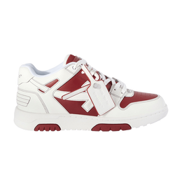 Кроссовки Off-White Off-White Out of Office Low 'White Brick Red', красный omia189s24lea004 2701 | brick red/white
