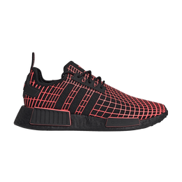 Кроссовки Adidas NMD_R1 'Black Turbo Grid', черный gw5633 | core black/turbo/turbo