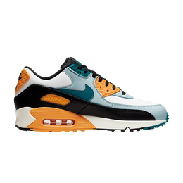 Кроссовки Nike Air Max 90 Essential 'Blue Gold', синий aj1285 110 | white/blue/gold