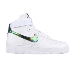 Кроссовки Nike Air Force 1 High '07 LV8 'Iridescent', белый 806403 100 | white/metallic gold-white