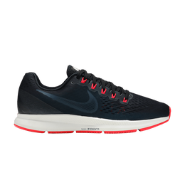 Кроссовки Nike Air Zoom Pegasus 34 'Black Red Orbit', черный 880555 014 | black/armory navy/red orbit