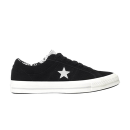 Кроссовки Converse One Star Low 'Tropical Black', черный 160584c | black/mouse/egret