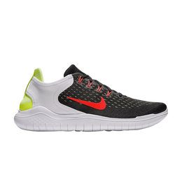 Кроссовки Nike Free RN 2018 'Black Crimson Volt', черный 942836 007 | black/bright crimson-volt