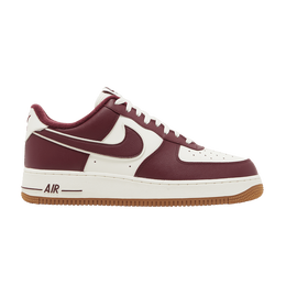 Кроссовки Nike Air Force 1 '07 LV8 'College Pack - Night Maroon', красный dq7659 102 | sail/gum medium brown/night maroon