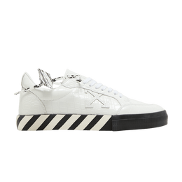 Кроссовки Off-White Off-White Vulc Sneaker 'Croco - White', белый omia085f21lea009 0101 | white/black