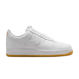 Кроссовки Nike Air Force 1 '07 LV8 'White Gum', белый ii7630 100 | white/gum yellow/safety orange/white