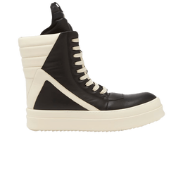Кроссовки Rick Owens Rick Owens Hollywood Runway Mega Geobasket High 'Black Milk', черный rr01e5855 lco 911 | black/milk/milk