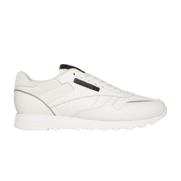 Кроссовки Reebok Classic Leather 'White Silver', белый rmia012c99lea002 0172 | white/black/silver